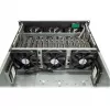 Datora korpuss Inter-Tech 4F28 Rack Melns, Sudrabs