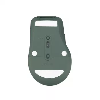 Pele ASUS SmartO MD200 Silent Plus — Ambidextrous RF Wireless + Bluetooth, Optiskā 4200 DPI, 6 pogas, zaļa