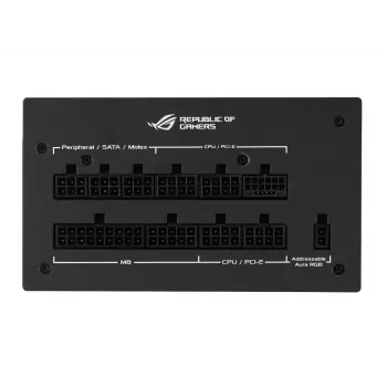 ASUS ROG STRIX 1200W Gold Aura Edition barošanas bloks 20+4 pin ATX ATX Melns