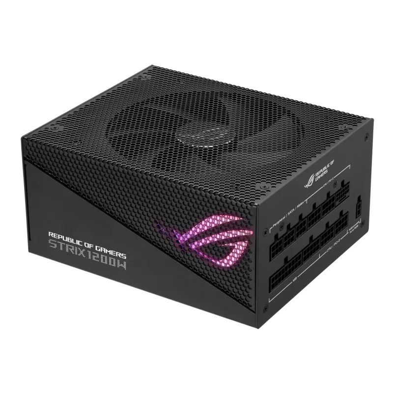 ASUS ROG STRIX 1200W Gold Aura Edition barošanas bloks 20+4 pin ATX ATX Melns