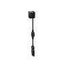 Bachmann 917.227 kontaktligzda ar USB A + USB C, melna, IP20, 250V