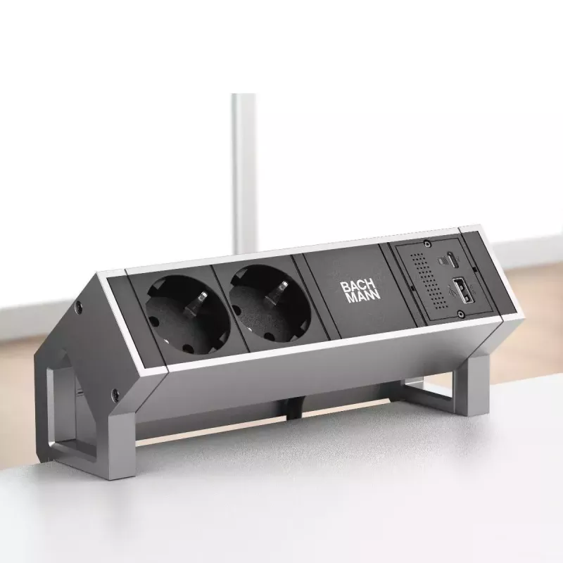 Bachmann 917.229 CM portu replikatora modulis, USB-C PD 100 W, 2x USB-A, Mini DisplayPort, RJ45