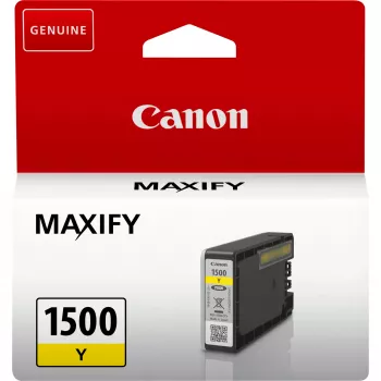 Kasetne Canon PGI-1500 Y 4.5 ml Dzeltena