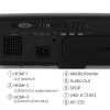 BenQ W4100i standarta fokusa projektors 3200 ANSI lūmeni DLP UHD 4K (3840x2160) 3D Melns