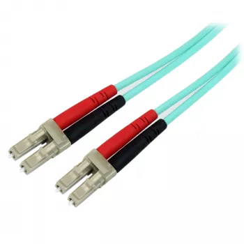 StarTech.com 10m (30 pēdas) LC/UPC–LC/UPC OM3 daudzmodu optiskās šķiedras kabelis, pilns duplekss 50/125µm, 100G, zemi zudumi, LSZH