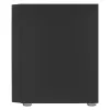 Aerocool Graphite v1 Mid Tower datora korpuss ar rūdīta stikla sānu sienu, melns