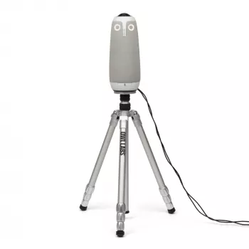 Statīvs OWL Meeting Owl konferences kamerai, 3 kājas, min. augstums 44.8 cm, svars 1.52 kg, sudrabs