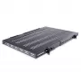 StarTech.com ADJSHELFHDV 1U regulējams ventilējams servera statņa plaukts, pastiprināts, 150 kg, regulējams uzstādīšanas dziļums 49,5–97,4 cm (19,5–38 collas), 19 collu, melns