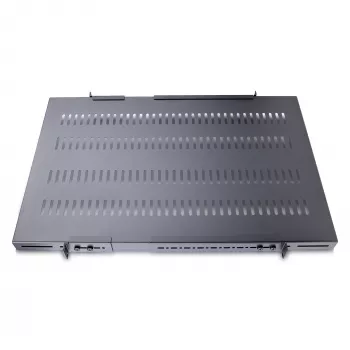 StarTech.com ADJSHELFHDV 1U regulējams ventilējams plaukts serveru statīvam - 150 kg, 19.5-38 collu dziļums