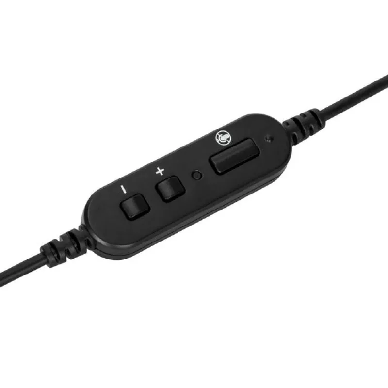 Targus AEH102GL vadu austiņas/mikrofons Galvas saite Zvanīšana/Mūzika USB Type-A Melns