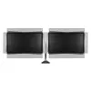 ARCTIC Z2-3D Gen 3 divu monitoru roka ar gāzes atsperi, skava, 8 kg, 73,7 cm (29 collas), 86,4 cm (34 collas), 100 x 100 mm, Melna