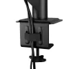Galda stiprinājums monitora roka ARCTIC X1-3D ar gāzes atsperi — atbalsta līdz 43 collām / 10 kg, VESA 75x75–100x100, melns