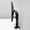 Galda stiprinājums monitora roka ARCTIC X1-3D ar gāzes atsperi — atbalsta līdz 43 collām / 10 kg, VESA 75x75–100x100, melns