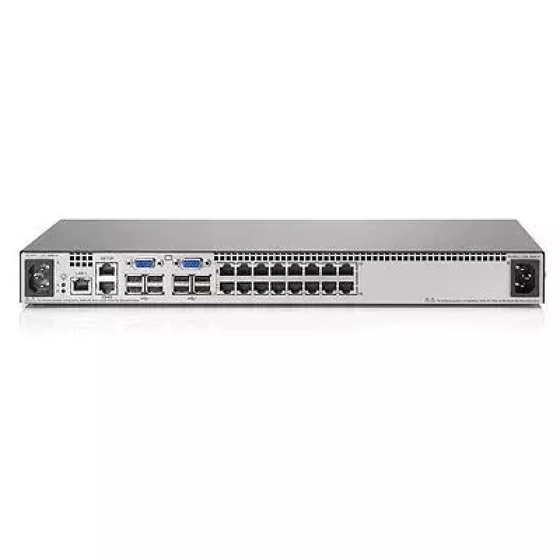 KVM slēdzis HPE AF618A Melns