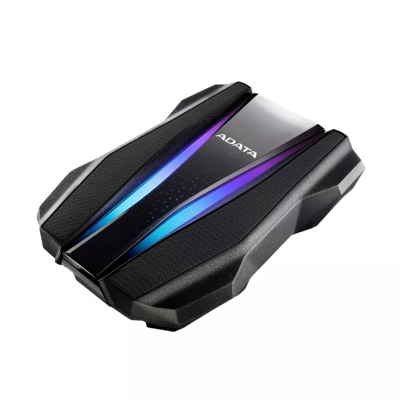 Ārējais cietais disks ADATA HD770G 2TB 2,5 collas USB 3.2 Gen 1 Melns, triecienizturīgs, barojas no USB