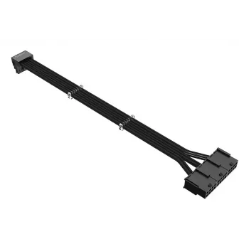 Strāvas kabelis Akasa G-Nexus PX24 12+4-pin 8 x 3-pin Melns