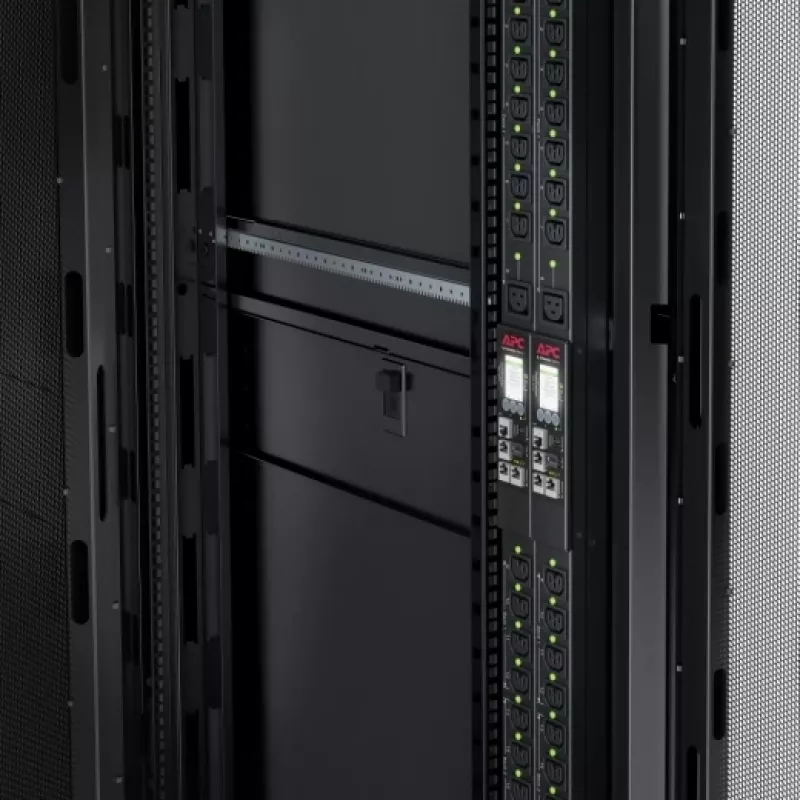 APC APDU9953 strāvas sadales bloks (PDU) 24 AC kontaktligzdas 0U Melns