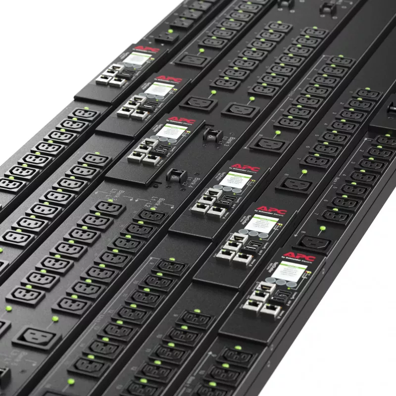 APC APDU9953 strāvas sadales bloks (PDU) 24 AC kontaktligzdas 0U Melns