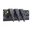 APC APDU9953 strāvas sadales bloks (PDU) 24 AC kontaktligzdas 0U Melns
