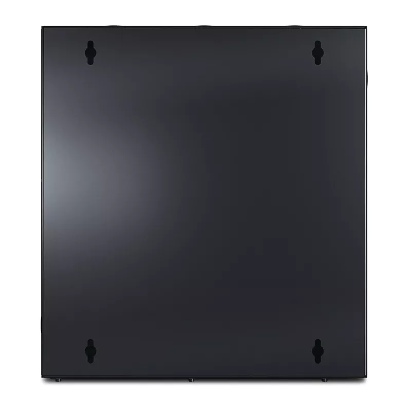 APC NetShelter 13U sienas skapis ar ventilējamām durvīm un dubultām eņģēm serveru dziļumam