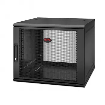APC NetShelter WX AR109SH6, 9U, 19 collu sadales skapis, sienas stiprinājums, salikts, 600 mm dziļš