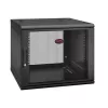 APC NetShelter WX AR109SH6, 9U, 19 collu sadales skapis, sienas stiprinājums, salikts, 600 mm dziļš