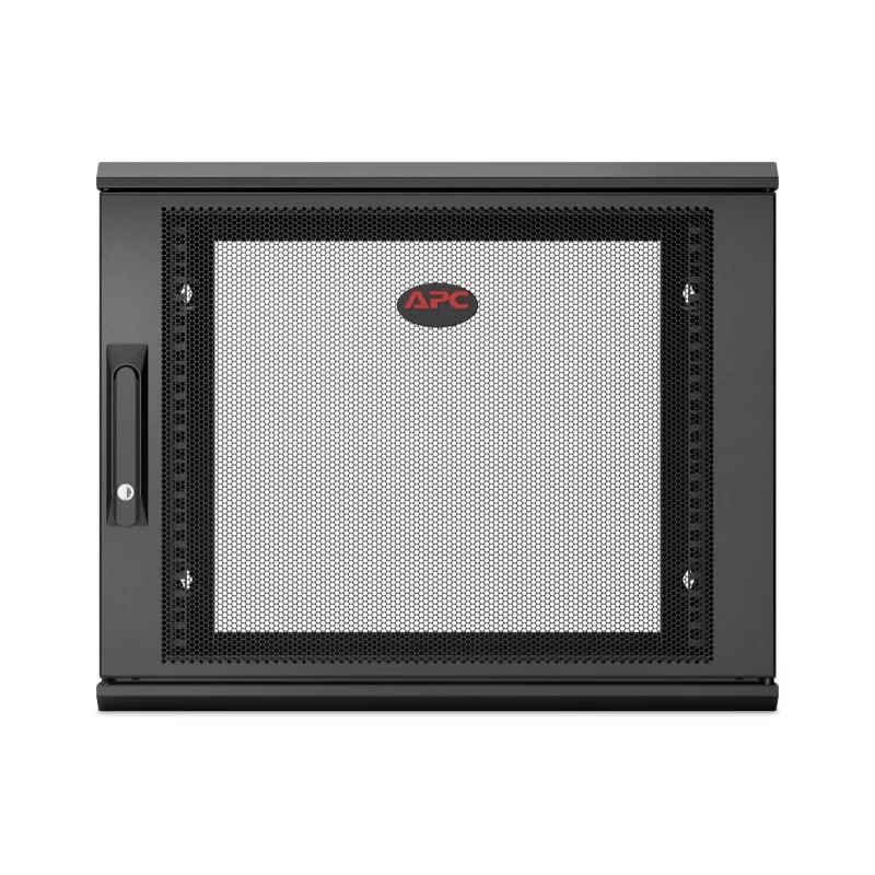 APC NetShelter WX AR109SH6, 9U, 19 collu sadales skapis, sienas stiprinājums, salikts, 600 mm dziļš