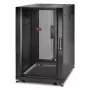 APC NetShelter SX, servera skapis, 18U, melns, 925H x 600W x 900D mm