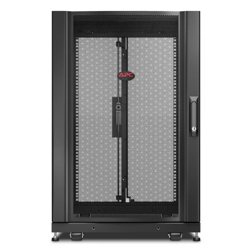 APC NetShelter SX, servera skapis, 18U, melns, 925H x 600W x 900D mm