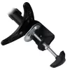 StarTech.com ARMDUAL divu monitoru šarnīru turētājs, galda/caurumā stiprināms, regulējams augstums, kabeļu vadība, 12–24 collas, VESA 75x75/100x100, melns