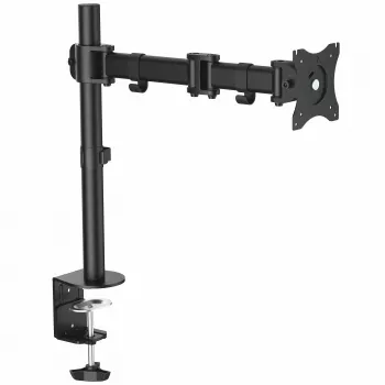 StarTech.com galda monitora roka līdz 34 collu (8 kg) VESA saderīgiem displejiem - šarnīra staba viena monitora roka - ergonomisks augstumā regulējams monitora stiprinājums - skavas/cauruma stiprinājums