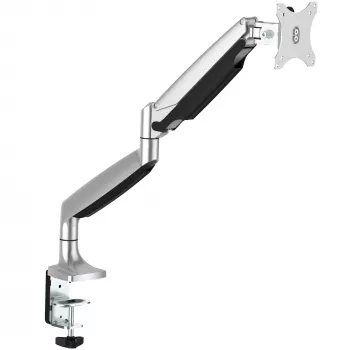 StarTech.com Monitora roka – smagā ergonomiskā VESA roka vienam 9 kg displejam – pilna kustība, augstuma regulēšana, artikulēta – alumīnijs – C-skava/caurums – sudrabs