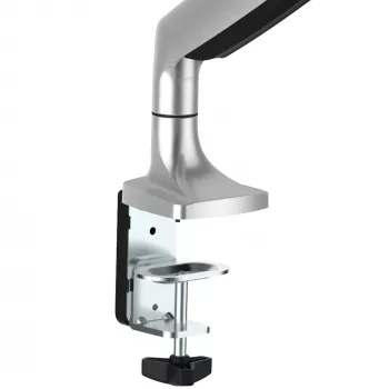 StarTech.com Monitora roka – smagā ergonomiskā VESA roka vienam 9 kg displejam – pilna kustība, augstuma regulēšana, artikulēta – alumīnijs – C-skava/caurums – sudrabs