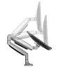 StarTech.com Monitora roka – smagā ergonomiskā VESA roka vienam 9 kg displejam – pilna kustība, augstuma regulēšana, artikulēta – alumīnijs – C-skava/caurums – sudrabs
