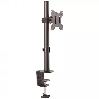 StarTech.com Vienas monitora galda stiprinājums - Viena ekrāna smagās slodzes staba stiprinājums līdz 8 kg VESA saderīgiem displejiem - Ergonomisks augstumā regulējams monitora rokas stiprinājums - Galda skava/cauruma stiprinājums