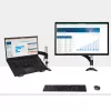 StarTech.com Galda stiprinājuma klēpjdatora roka - pilnas kustības artikulējoša roka klēpjdatoram vai vienam 34 collu monitoram - VESA montāžas klēpjdatora paliktnis - ergonomisks regulējams piezīmjdatora statīvs - skrūvspīļu stiprinājums