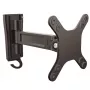 StarTech.com Sienas stiprinājuma monitors svira - viena grozāma, 15 kg, 33 cm (13 collas), 68,6 cm (27 collas), 75 x 75 mm, 100 x 100 mm, Melna