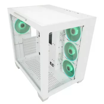 LC-Power Gaming 807W balts Midi Tornis korpuss