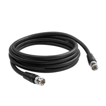 Koaksiālais kabelis Microconnect BNC-HDSDI-2M BNC RG-6 2m Melns