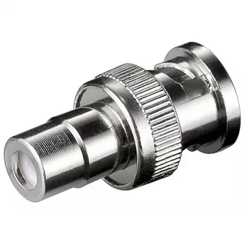Microconnect BNCRCAADAPTOR1 dzimuma pārveidotājs BNC RCA Metālisks