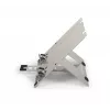 BakkerElkhuizen FlexTop 270 BNEFT270 portatīvā datora statīvs līdz 16 collām (40,6 cm), 7 pakāpes, augstums 90-200 mm, alumīnija, pelēks