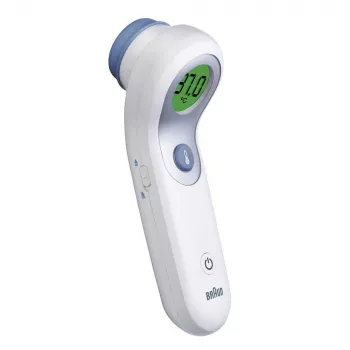 Braun BNT300WE digitālais pieres termometrs, balts