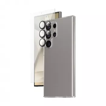 PanzerGlass SAFE. 3-in-1 komplekts Samsung Galaxy S24 Ultra