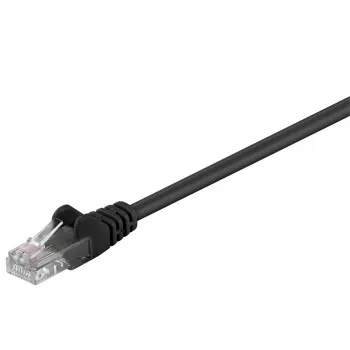 Microconnect B-UTP50025S tīkla kabelis Melns 0.25 m Cat5e U/UTP (UTP)