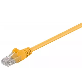 Microconnect B-UTP50025Y tīkla kabelis dzeltens 0,25 m Cat5e U/UTP (UTP)
