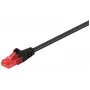 Microconnect B-UTP601S tīkla kabelis Melns 1 m Cat6 U/UTP (UTP)