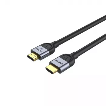 HDMI kabelis UNITEK C11086GY01-2M 2m 48 Gbit/s ARC Melns Pelēks