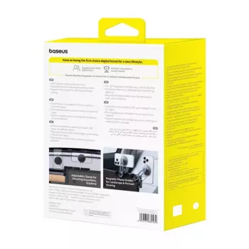 Magnētiskais auto turētājs Baseus MaxView Pelēks viedtālruņa un planšetes stiprināšanai pie auto displeja