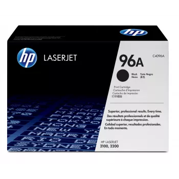 HP 96A Black Original LaserJet Tonera kasetne 1 gab.