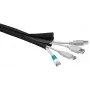 MicroConnect CABLESOCK kabeļu uzmava Melna